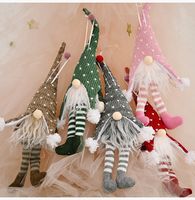 Christmas Cartoon Style Pastoral Cartoon Character Cloth Holiday Party Hanging Ornaments main image 5