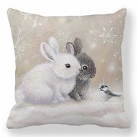 Cute Animal Cartoon Chemical Fiber Pillow Cases sku image 13