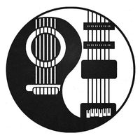 Simple Style Guitar Iron Pendant Artificial Decorations sku image 1