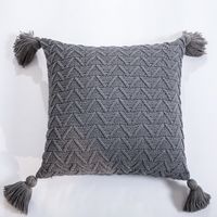 Casual Solid Color Polyester Pillow Cases sku image 6