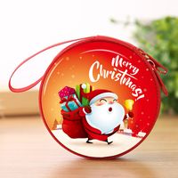 Women's Santa Claus Iron Zipper Coin Purses sku image 8