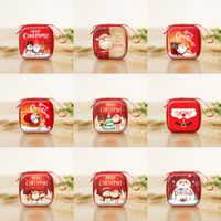 Women's Santa Claus Iron Zipper Coin Purses main image 2