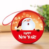 Women's Santa Claus Iron Zipper Coin Purses sku image 1