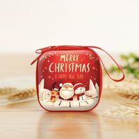 Women's Santa Claus Iron Zipper Coin Purses main image 3