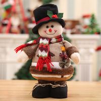 Christmas Cute Christmas Streetwear Doll Snowman Cloth Holiday Party Ornaments sku image 2
