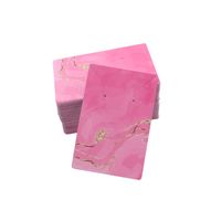 Simple Style Marble Texture Paper/paper Jewelry Packaging Cardboard sku image 12