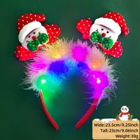 Christmas Cartoon Style Antlers Plastic Party Hair Band sku image 17