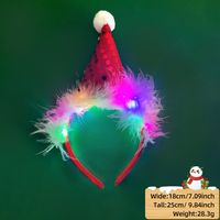 Christmas Cartoon Style Antlers Plastic Party Hair Band sku image 28