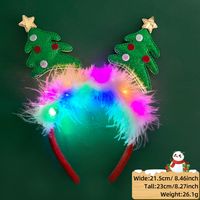 Christmas Cartoon Style Antlers Plastic Party Hair Band sku image 21