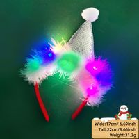 Christmas Cartoon Style Antlers Plastic Party Hair Band sku image 29