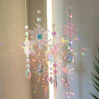 Classic Style Snowflake Artificial Crystal Holiday Daily Decorative Props main image 1