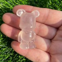 Cute Retro Bear Artificial Crystal Ornaments Artificial Decorations sku image 17