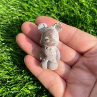 Cute Retro Bear Artificial Crystal Ornaments Artificial Decorations sku image 3