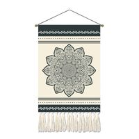 Elegant Geometric Polyester Tapestry Artificial Decorations main image 3
