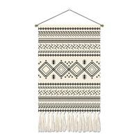 Elegant Geometric Polyester Tapestry Artificial Decorations main image 4