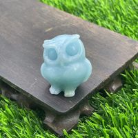 Retro Simple Style Owl Natural Stone Ornaments Artificial Decorations sku image 15