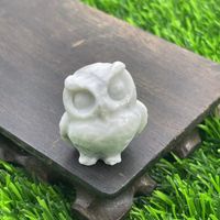 Retro Simple Style Owl Natural Stone Ornaments Artificial Decorations sku image 7