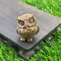 Retro Simple Style Owl Natural Stone Ornaments Artificial Decorations sku image 13
