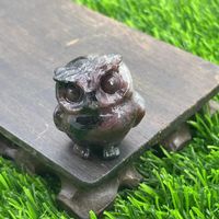 Retro Simple Style Owl Natural Stone Ornaments Artificial Decorations sku image 12