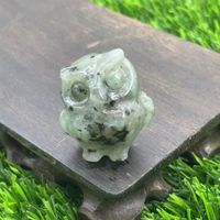 Retro Simple Style Owl Natural Stone Ornaments Artificial Decorations sku image 28