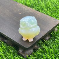 Retro Simple Style Owl Natural Stone Ornaments Artificial Decorations sku image 14