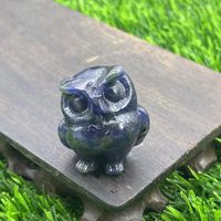 Retro Simple Style Owl Natural Stone Ornaments Artificial Decorations sku image 26