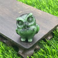 Retro Simple Style Owl Natural Stone Ornaments Artificial Decorations sku image 30