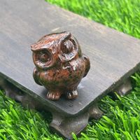 Retro Simple Style Owl Natural Stone Ornaments Artificial Decorations sku image 25