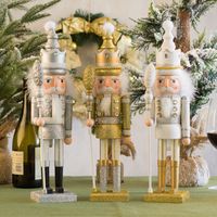 Home Furnishings European Walnut Puppet King Soldier Christmas Gift main image 1