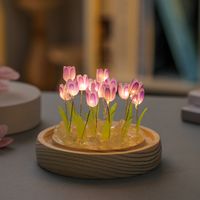 Lässig Romantisch Blumen Glas Künstliche Dekorationen sku image 22