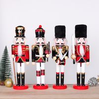 Christmas Simple Style Cartoon Wood Party Ornaments main image 1