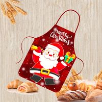 Christmas Decorations Fabric Printed Christmas Apron Party Atmosphere Decoration sku image 14