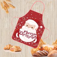 Christmas Decorations Fabric Printed Christmas Apron Party Atmosphere Decoration sku image 12