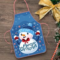 Christmas Decorations Fabric Printed Christmas Apron Party Atmosphere Decoration sku image 7