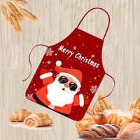 Christmas Decorations Fabric Printed Christmas Apron Party Atmosphere Decoration sku image 11