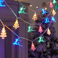 Christmas Cute Romantic Snowflake Plastic Christmas Family Gathering Party String Lights main image 3