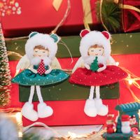 Christmas Cartoon Style Cute Christmas Tree Cloth Indoor Home Festival Hanging Ornaments main image 3