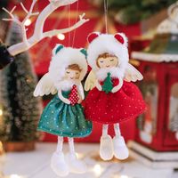 Christmas Cartoon Style Cute Christmas Tree Cloth Indoor Home Festival Hanging Ornaments main image 1