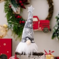 Christmas Cute Cartoon Character Cloth Polyester Party Ornaments sku image 3