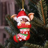 2022 Cross-border New Cute Christmas Stockings Dog Flying Dragon Decorations Car Backpack Pendant Home Decoration Ornament main image 3