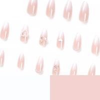 Französische Art Süss Einfacher Stil Herzform Kunststoff Nagelaufkleber 1 Stück main image 2