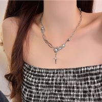 Ig Style Simple Style Star Alloy Inlay Artificial Gemstones Women's Pendant Necklace main image 7