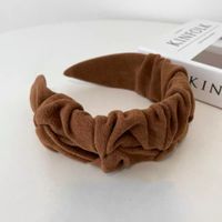 Simple Style Solid Color Cloth Hair Band 1 Piece sku image 44
