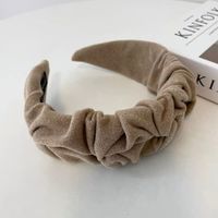 Simple Style Solid Color Cloth Hair Band 1 Piece sku image 45
