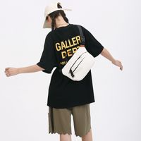 Unisex Vacation Streetwear Sports Solid Color Nylon Waist Bags sku image 1