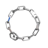 Hip-hop Retro Lightning Stainless Steel Polishing Unisex Bracelets main image 5