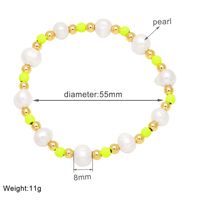 Pastorale Style Simple Rond Perles Baroques Placage Plaqué Or 18k Femmes Bracelets sku image 7