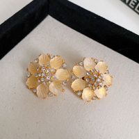 Wholesale Jewelry Classic Style Water Droplets Metal Enamel Drop Earrings main image 2