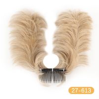Women's Simple Style Street High Temperature Wire Straight Hair Wig Clips sku image 11