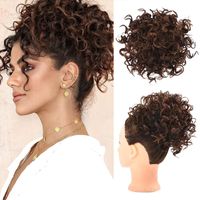 Women's Simple Style Holiday High Temperature Wire Curls Wigs sku image 7